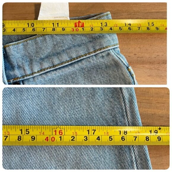 Boyish The TOBY High Waisted Relaxed Tapered Jeans Sz 26 in BLUE PLANET - Picture 9 of 11